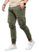 Ανδρικό Παντελόνι Cargo Χακί