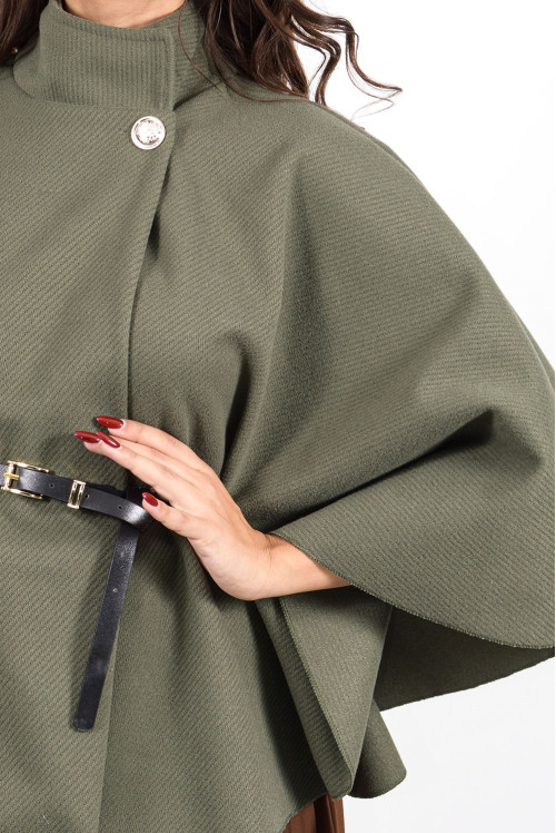 Κάπα με Ζώνη Χακί