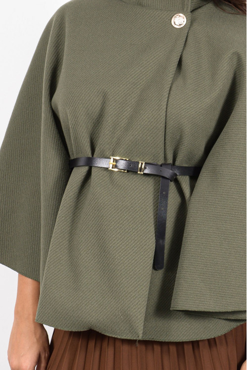 Κάπα με Ζώνη Χακί