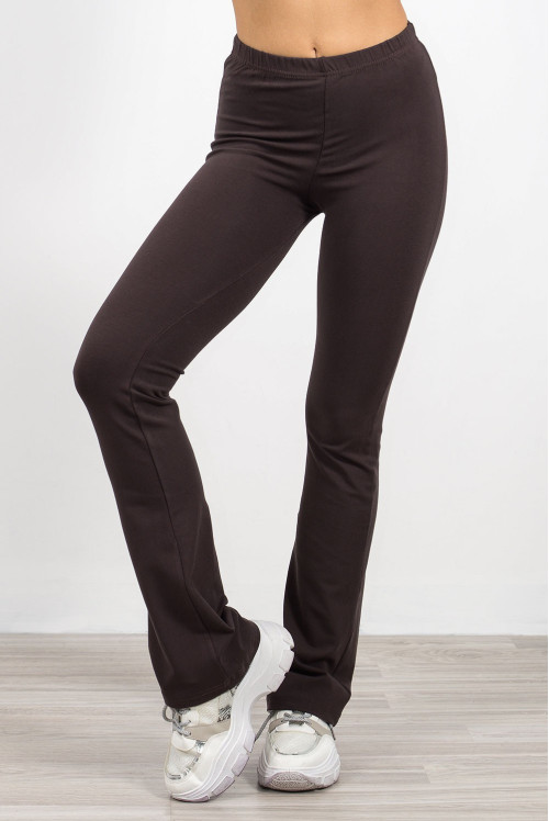 Κολάν push up καμπάνα Καφέ